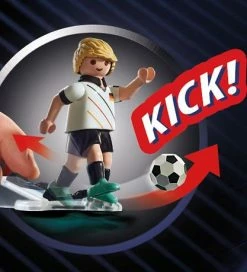 Budget ❤️ Playmobil Sports & Action - Soccer Player - Germany - 71121 - 8 🧨 -Billig legetoej butik DX406 3