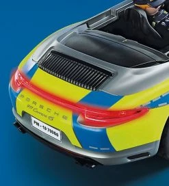 Brandudsalg 💯 Playmobil - Porsche 911 Carrera 4S Politibil - Grå - 70066 - 36 😀 -Billig legetoej butik DX432 3