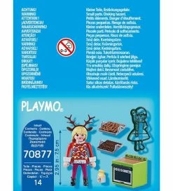 Købe 🎁 Playmobil SpecialPlus - Julebageri - 70877 - 14 Dele 😉 -Billig legetoej butik DX436 2