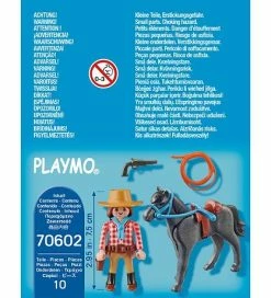 Budget 👏 Playmobil SpecialPlus - Westernrytterpige - 70602 - 10 Dele 🔔 -Billig legetoej butik DX437 2