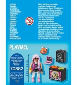 Outlet 🔥 Playmobil SpecialPlus - DJ Med Pladespiller - 70882 - 11 Dele 😉 -Billig legetoej butik DX449 2