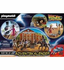 Flash udsalg 🥰 Playmobil Back To The Future Julekalender - 70576 - 75 Dele 💯