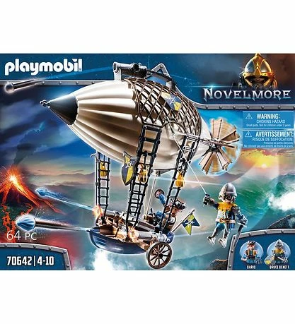 Promo 😍 Playmobil Novelmore - Darios Luftskib - 70642 - 64 Dele ✨ 2 Promo 😍 Playmobil Novelmore - Darios Luftskib - 70642 - 64 Dele ✨ - Billede 2