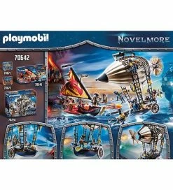 Promo 😍 Playmobil Novelmore - Darios Luftskib - 70642 - 64 Dele ✨ 7 Promo 😍 Playmobil Novelmore - Darios Luftskib - 70642 - 64 Dele ✨ -Billig legetoej butik DX484 2