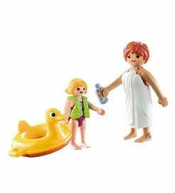 Engros 🌟 Playmobil DuoPack - Badeland Badegæster - 70690 - 6 Dele 👏