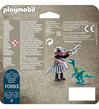 Rabat 😍 Playmobil DuoPack - Velociraptor Med Dinofanger - 70693 - 8 Del ⌛ 3 Rabat 😍 Playmobil DuoPack - Velociraptor Med Dinofanger - 70693 - 8 Del ⌛ - Billede 3