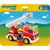 Promo 👍 Playmobil 1.2.3 - Brandbil Med Stige - 6967 - 2 Dele 🧨