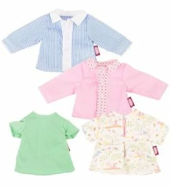 Flash udsalg 🥰 Götz Dukketøj - Taske Med 4 Sæt Tøj - 42-46 Cm. 💯