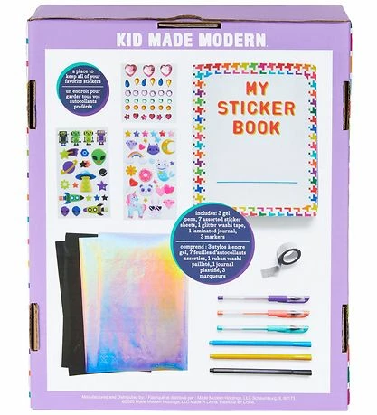 Købe 🛒 Kid Made Modern Kreativt Sæt - Sticker Collecting Album 👏 2 Købe 🛒 Kid Made Modern Kreativt Sæt - Sticker Collecting Album 👏 - Billede 2