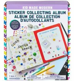 Købe 🛒 Kid Made Modern Kreativt Sæt - Sticker Collecting Album 👏