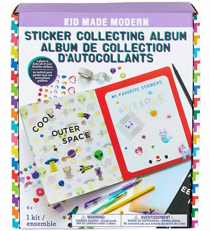 Købe 🛒 Kid Made Modern Kreativt Sæt - Sticker Collecting Album 👏 1 Købe 🛒 Kid Made Modern Kreativt Sæt - Sticker Collecting Album 👏