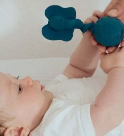 Top 10 🔥 Natruba Rangle - Naturgummi - Elefant - Blå 🥰 -Billig legetoej butik DX642 2