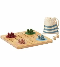 Promo ⭐ Kids Concept Brætspil - Ludo - Carl Larsson - Træ 🤩