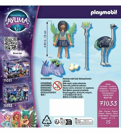 Helt ny 🎉 Playmobil Ayuma - Moon Fairy Med Totemdyr - 71033 - 15 Dele 🛒 3 Helt ny 🎉 Playmobil Ayuma - Moon Fairy Med Totemdyr - 71033 - 15 Dele 🛒 - Billede 3