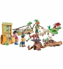 Billig ⭐ Playmobil Family Fun - Oplevelses-Klappezoo - 71191 - 63 Dele 🤩