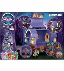 Brandudsalg 🤩 Playmobil Ayuma - Fe-Karet Med Føniks - 71031 - 105 Dele 🥰 -Billig legetoej butik DX829 2