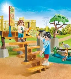 Promo ⭐ Playmobil Family Fun - Outdoor Lion Enclosure - 71192 - 58 Dele 🛒 -Billig legetoej butik DY123 3