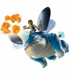 Bedste salg ❤️ Playmobil Dragons: The Nine Realms - Plowhorn & D'Angelo - 71082 🥰