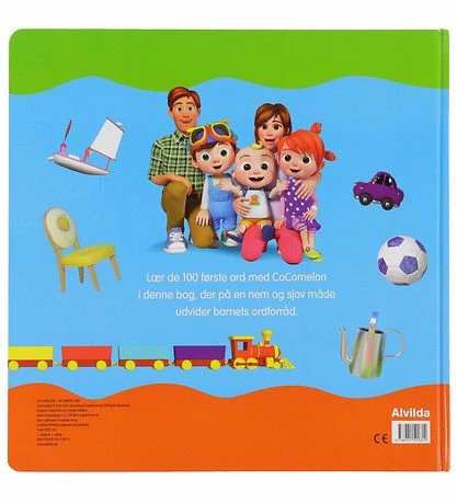 Engros 👍 Alvilda Bog - CoComelon - 100 Første Ord 👏 2 Engros 👍 Alvilda Bog - CoComelon - 100 Første Ord 👏 - Billede 2