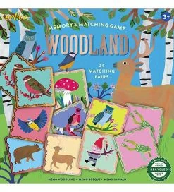 Bedste anmeldelser af ✔️ Eeboo Vendespil - 24 Par - Skov 🥰