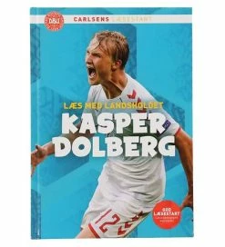 Billig 🎁 Forlaget Carlsen Bog - Læs Med Landsholdet - Kasper Dolberg 🔥