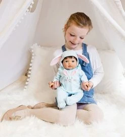 Købe 😍 Tiny Treasures Dukketøj - Heldragt M. Kanin ⭐ 5 Købe 😍 Tiny Treasures Dukketøj - Heldragt M. Kanin ⭐ -Billig legetoej butik DY769 2