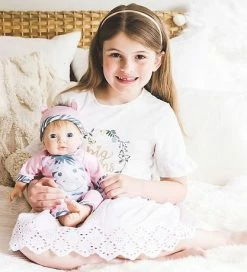 Top 10 ✨ Tiny Treasures Dukke M. Blond Hår - Zebra Outfit 🛒 -Billig legetoej butik DY772 3