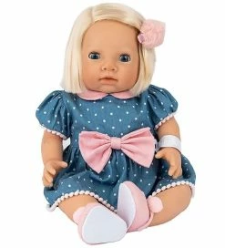 Rabat 🧨 Tiny Treasures Dukke M. Lyd - Giggle Doll 🧨