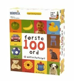 Billig 🤩 Liniex Spil - Første 100 Ord ✨