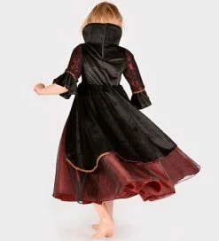 Promo 🤩 Den Goda Fen Udklædning - Vampyrkjole - Rød/Sort 🌟 -Billig legetoej butik DZ096 2