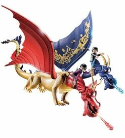 Billig 🌟 Playmobil Dragons - The Nine Realms - Wu & Wei With Jun - 71080 🤩