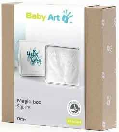 Bedste Pirce 😀 Baby Art Hånd- Og Fodaftryk Sæt - Magic Box Square 😀