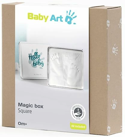Bedste Pirce 😀 Baby Art Hånd- Og Fodaftryk Sæt - Magic Box Square 😀 1 Bedste Pirce 😀 Baby Art Hånd- Og Fodaftryk Sæt - Magic Box Square 😀