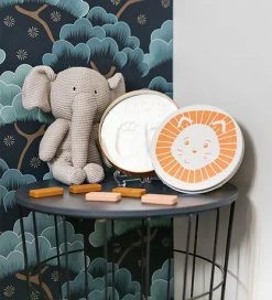Helt ny 🎁 Baby Art Hånd- Og Fodaftryk Sæt - Magic Box Lion 🤩 -Billig legetoej butik DZ399 2