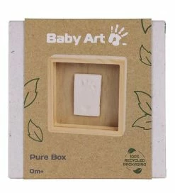 Billig 🌟 Baby Art Hånd- Og Fodaftryk Sæt - Pure Box 😉