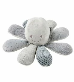 Top 10 🥰 Nattou Aktivitetslegetøj - Blæksprutte - Grå 🔥