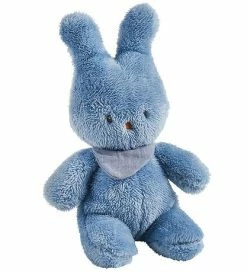Flash udsalg 🤩 Nattou Bamse - Krammedyr Tipidou Rabbit - 30 Cm - Blå ✔️