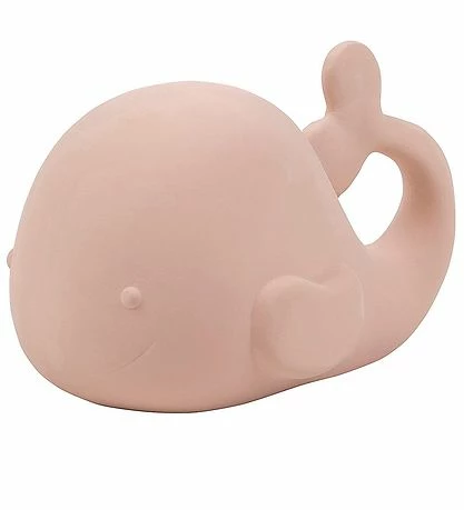 Budget 😉 Nattou Badelegetøj - Hval - Naturgummi - Dusty Pink 🌟 1 Budget 😉 Nattou Badelegetøj - Hval - Naturgummi - Dusty Pink 🌟