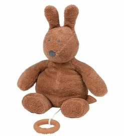 Købe 🌟 Nattou Bamse M. Musik - Musical Rabbit Bonnie - 30 Cm - Brun 👏