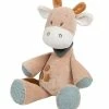 Engros 🎁 Nattou Bamse - Krammedyr Luna Giraf - 30 Cm - Brun 🔥