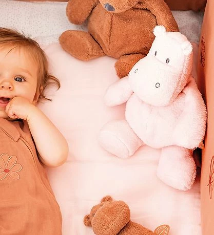 Brandudsalg 👍 Nattou Bamse - Krammedyr Flodhest Susie - 30 Cm - Light Pink ⭐ 2 Brandudsalg 👍 Nattou Bamse - Krammedyr Flodhest Susie - 30 Cm - Light Pink ⭐ - Billede 2