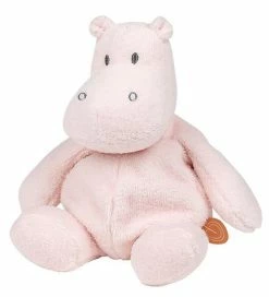 Brandudsalg 👍 Nattou Bamse - Krammedyr Flodhest Susie - 30 Cm - Light Pink ⭐