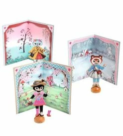 Tilbud 🥰 Djeco Kreasæt - Colage - Little 👗 Dressing 🛒 -Billig legetoej butik DZ802 2