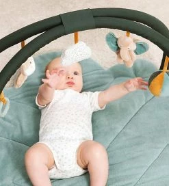 Flash udsalg 🥰 Nattou Aktivitetstæppe M. Bue - 80x70 Cm - Axel And Luna 😍 -Billig legetoej butik DZ912 2