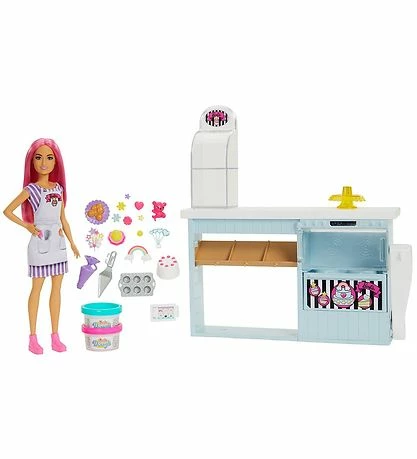 Promo 🤩 Barbie Dukke - Bageri Med Dukke - 30 Cm. 🔥 2 Promo 🤩 Barbie Dukke - Bageri Med Dukke - 30 Cm. 🔥 - Billede 2