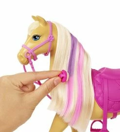 Brandudsalg 🥰 Barbie Dukkesæt - Med Heste - Strigle Og Pleje Legesæt 🔔 8 Brandudsalg 🥰 Barbie Dukkesæt - Med Heste - Strigle Og Pleje Legesæt 🔔 -Billig legetoej butik EH077 3