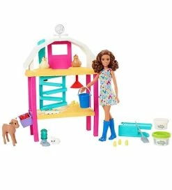 Promo 🛒 Barbie Dukkesæt - Med Ægge-farm - Hatch & Gather ⌛