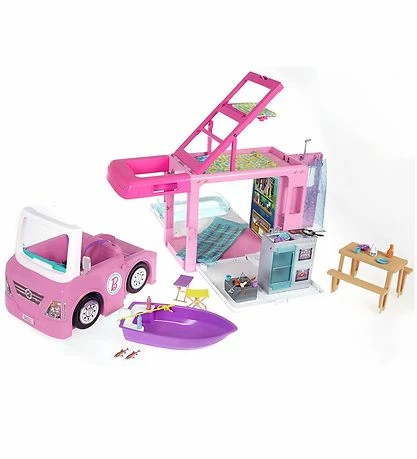 Billigst 🧨 Barbie Dukketilbehør - Barbie Eventyr Autocamper 3i1 🤩 2 Billigst 🧨 Barbie Dukketilbehør - Barbie Eventyr Autocamper 3i1 🤩 - Billede 2