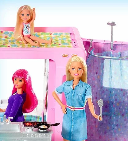 Billigst 🧨 Barbie Dukketilbehør - Barbie Eventyr Autocamper 3i1 🤩 4 Billigst 🧨 Barbie Dukketilbehør - Barbie Eventyr Autocamper 3i1 🤩 - Billede 4