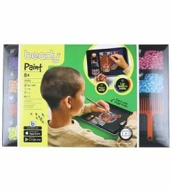 Billig 🥰 Beady Paint - 14.400 Perler - 9 Plader 🛒